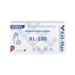 Kid-Man vinilinės pirštinės N100, dydis XL - Nuotrauka 1
