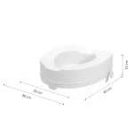 Paaukštinimas tualeto sėdynei, aukštis 10 cm - Nuotrauka 4