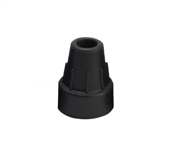 Guminis antgalis 16 mm, juodas