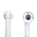 Plastikinis laikiklis prie sienos, ilgis 45 cm - Nuotrauka 2
