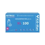 Kid-Man Accelarator-free nitrilinės pirštinės N100, dydis XL