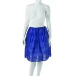 Ginecological skirt, non-woven, with rubber, dark blue, non-sterile A_10