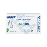 Kid-Man vinilinės pirštinės N100, dydis M - Nuotrauka 1