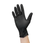 Kid-Man Black Grip nitrilinės pirštinės N50, dydis M - Nuotrauka 2