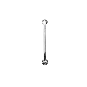 Metalinis laikiklis prie sienos chromuotas, ilgis 45 cm