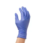 Kid-Man Biodegradable nitrilinės pirštinės N100, dydis L - Nuotrauka 2