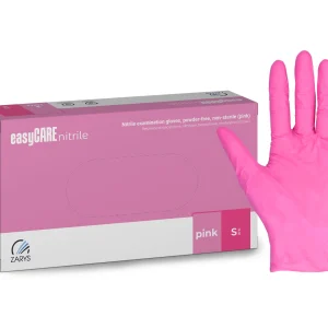 Easycare nitrilinės pirštinės rožinės N100, dydis S